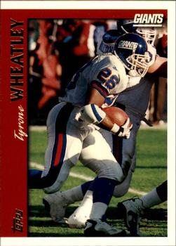 Tyrone Wheatley New York Giants 1997 Topps NFL #63